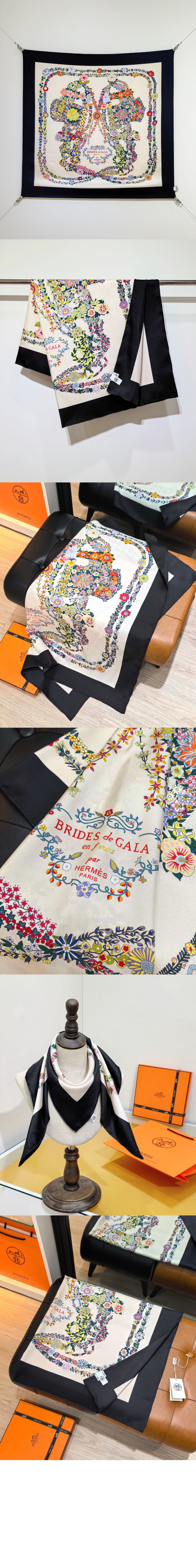 미러급레플리카사이트 | 명품레플리카 전문 쇼핑몰  | 퍼스트원 - Brides de Gala en Fleurs 스카프 90 &gt; 에르메스