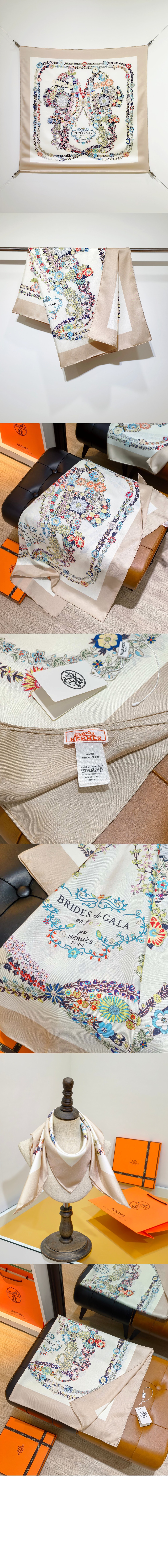 미러급레플리카사이트 | 명품레플리카 전문 쇼핑몰  | 퍼스트원 - Brides de Gala en Fleurs 스카프 90 &gt; 에르메스