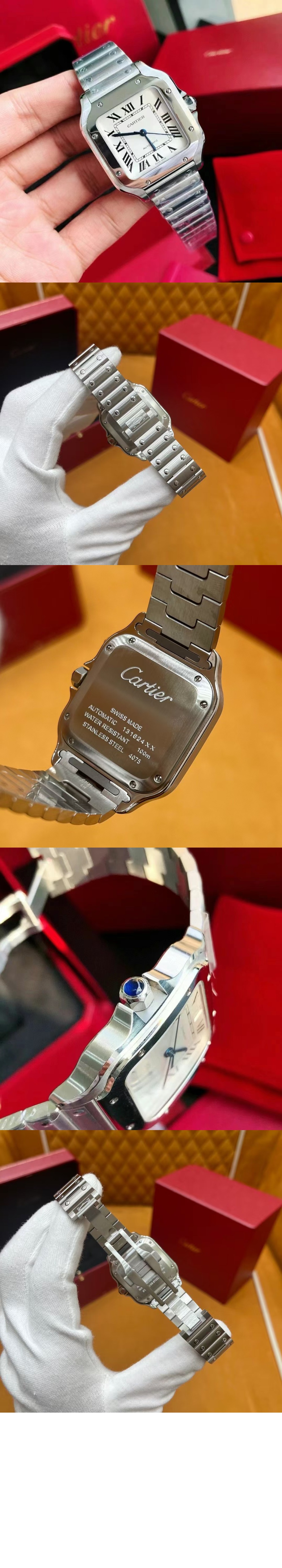 미러급레플리카사이트 | 명품레플리카 전문 쇼핑몰  | 퍼스트원 - 산토스 드 까르띠에 42 WSSA0029 &gt; 까르띠에