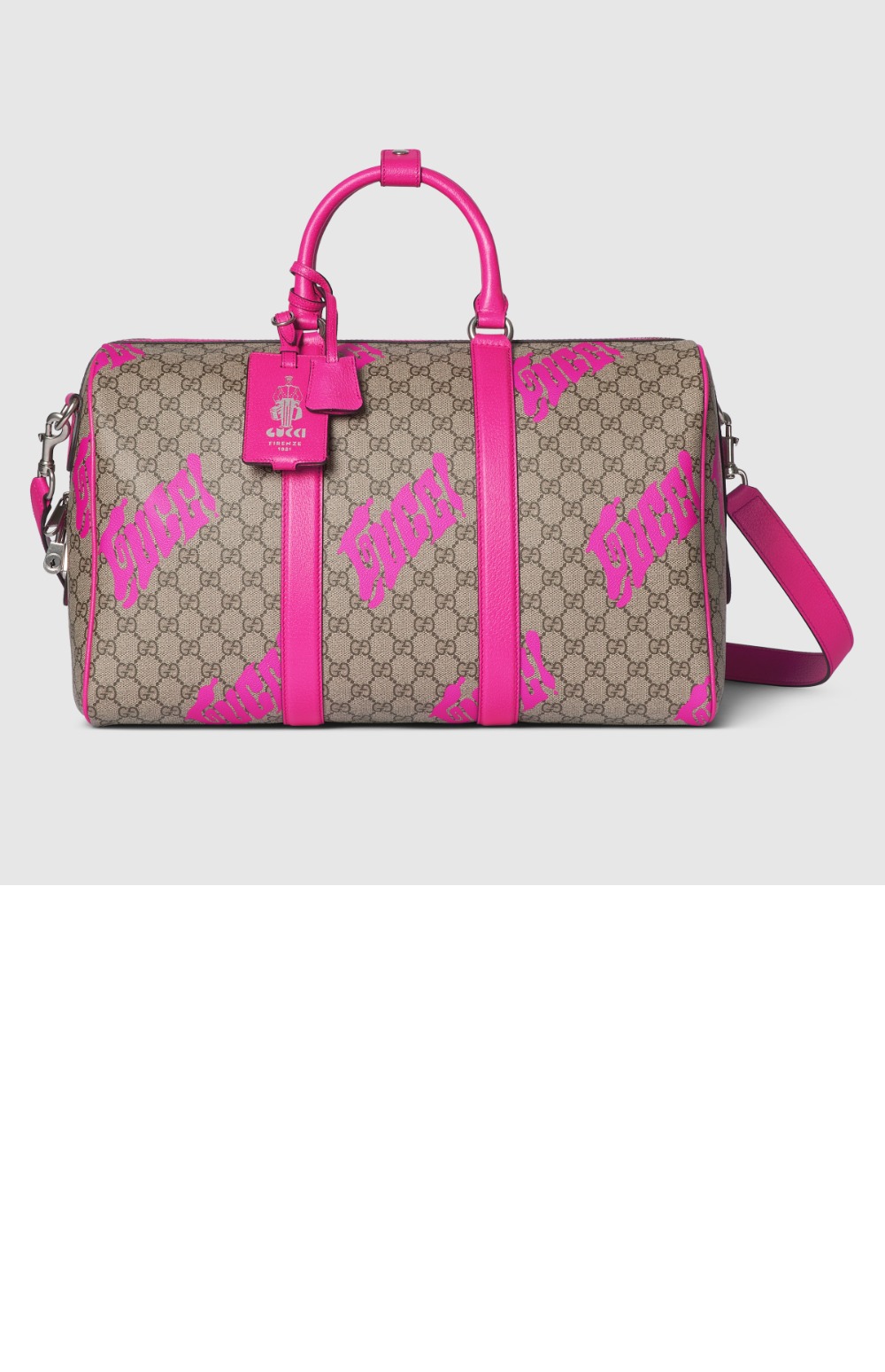 미러급레플리카사이트 | 명품레플리카 전문 쇼핑몰  | 퍼스트원 - 프린트 디테일 미디엄 더플백 ‎834962 &gt; 구찌