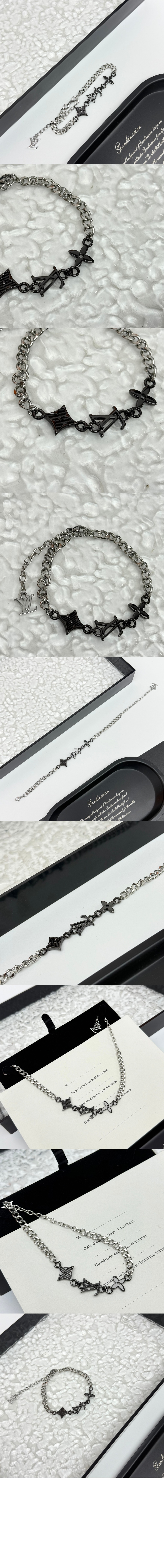 미러급레플리카사이트 | 명품레플리카 전문 쇼핑몰  | 퍼스트원 - 모노그램 로우 (Monogram Row) 팔찌 M1312A &gt; 루이비통