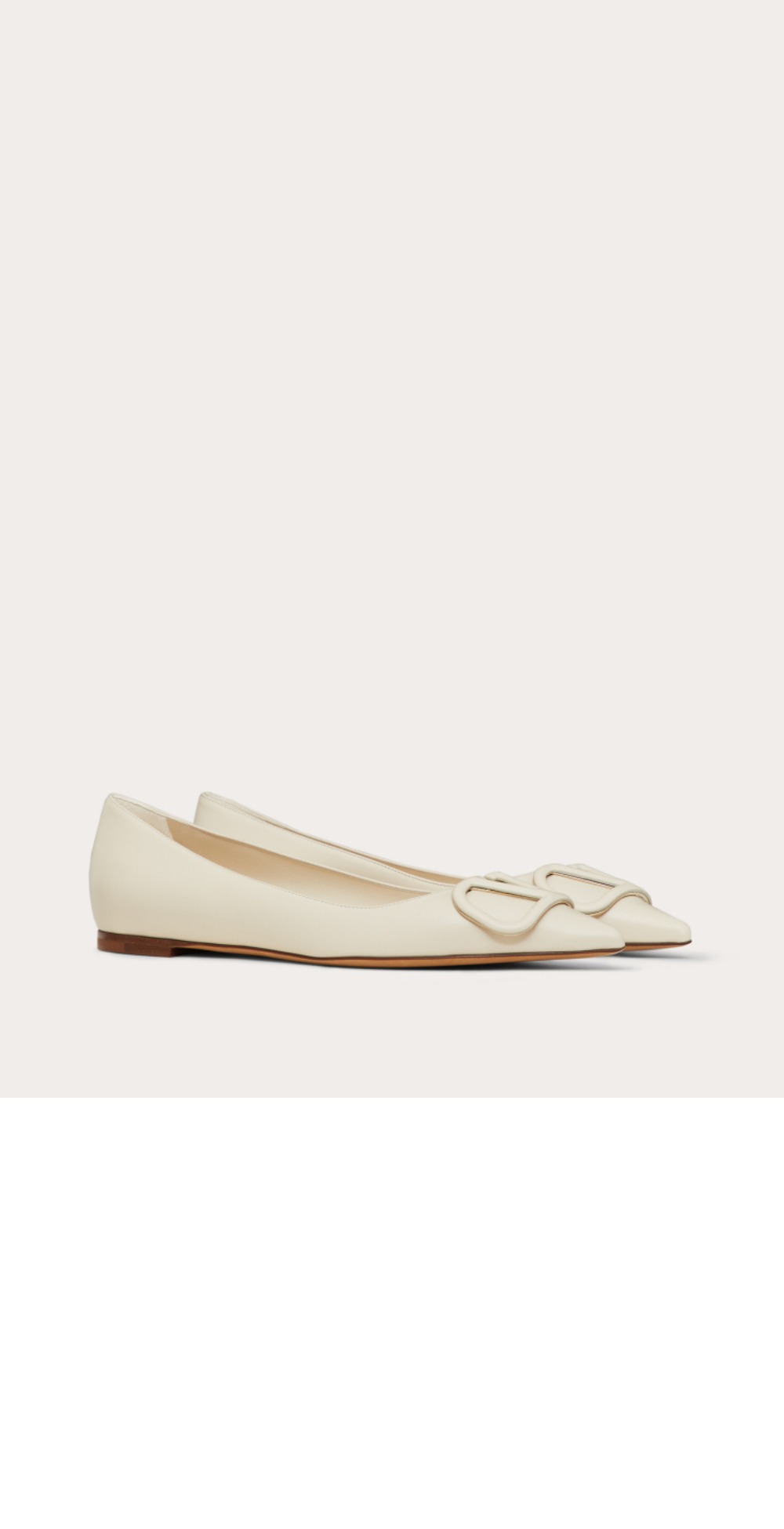 미러급레플리카사이트 | 명품레플리카 전문 쇼핑몰  | 퍼스트원 - 시그니처 카프스킨 발레 플랫 슈즈 &gt; 발렌티노