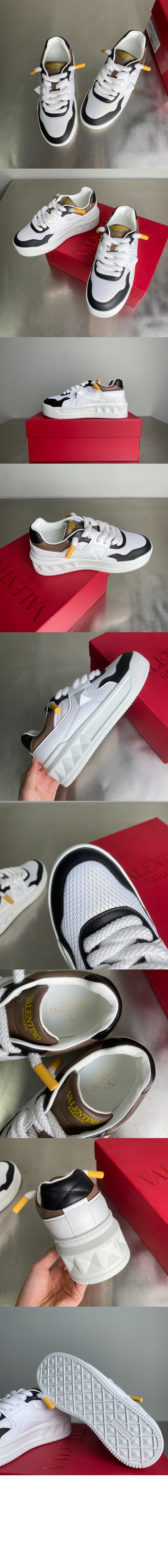 미러급레플리카사이트 | 명품레플리카 전문 쇼핑몰  | 퍼스트원 - 퍼포레이티드 나파 가죽 로우탑 원 스터드 XL 스니커즈 &gt; 발렌티노