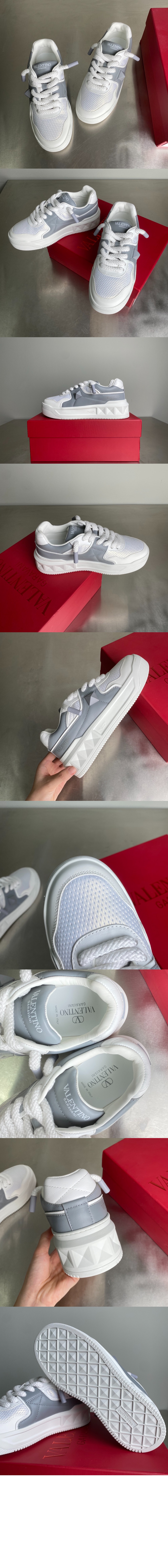 미러급레플리카사이트 | 명품레플리카 전문 쇼핑몰  | 퍼스트원 - 퍼포레이티드 나파 가죽 로우탑 원 스터드 XL 스니커즈 &gt; 발렌티노