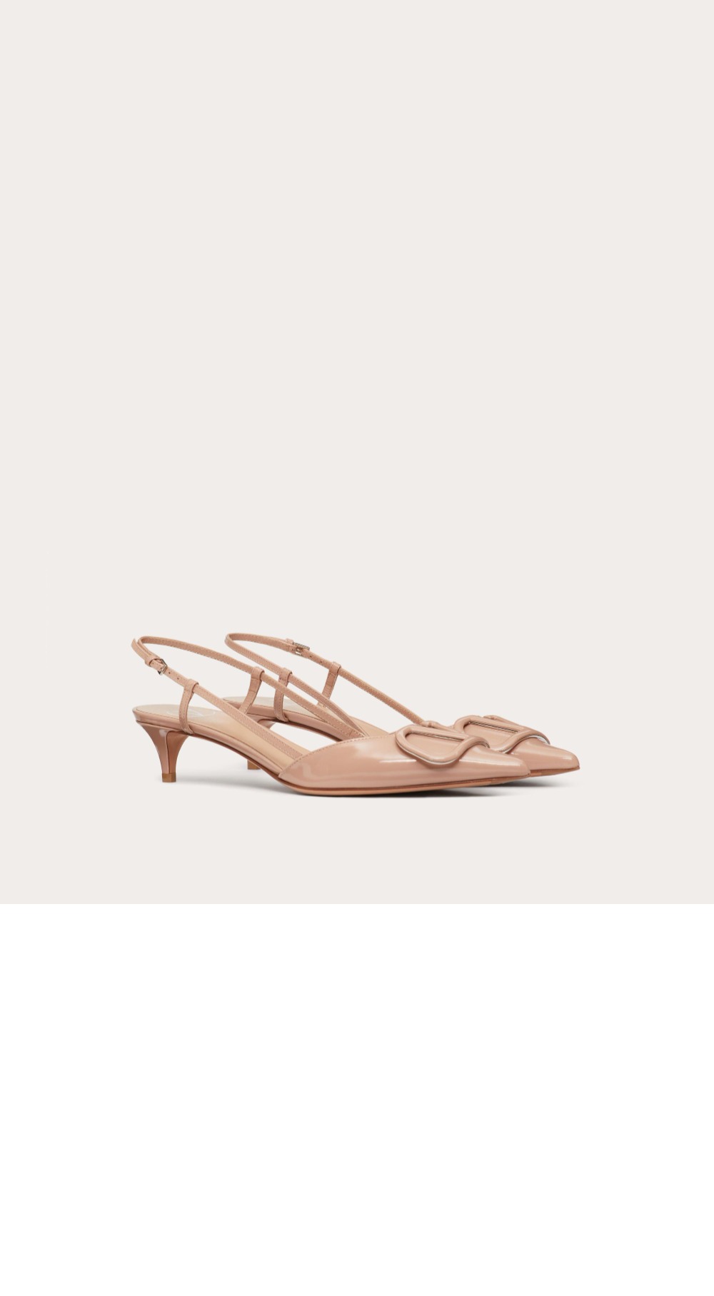 미러급레플리카사이트 | 명품레플리카 전문 쇼핑몰  | 퍼스트원 - 페이턴트 가죽 브이로고 시그니처 슬링백 펌프스 &gt; 발렌티노