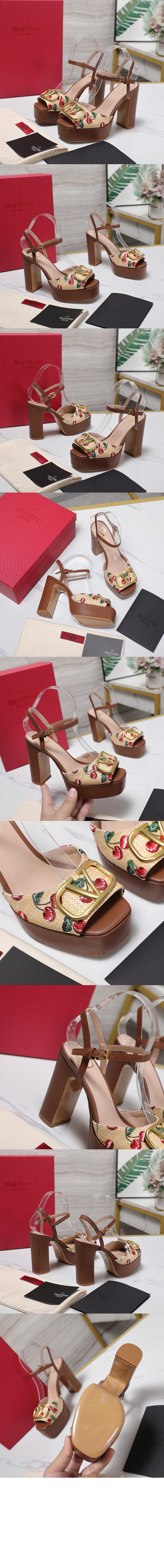 미러급레플리카사이트 | 명품레플리카 전문 쇼핑몰  | 퍼스트원 - 브이로고 시그니처 체리픽 플랫폼 샌들 &gt; 발렌티노