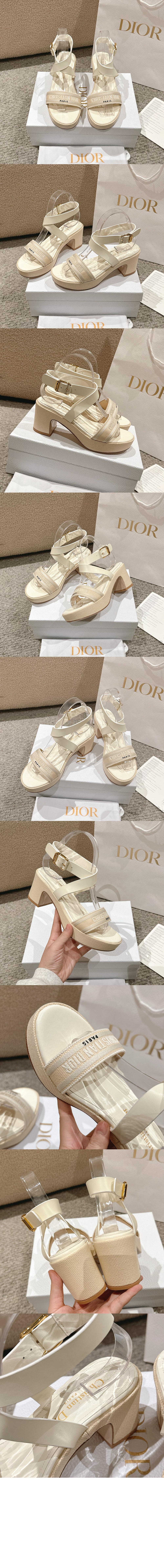 미러급레플리카사이트 | 명품레플리카 전문 쇼핑몰  | 퍼스트원 - 라피아 힐 샌들 KCO08 &gt; 디올