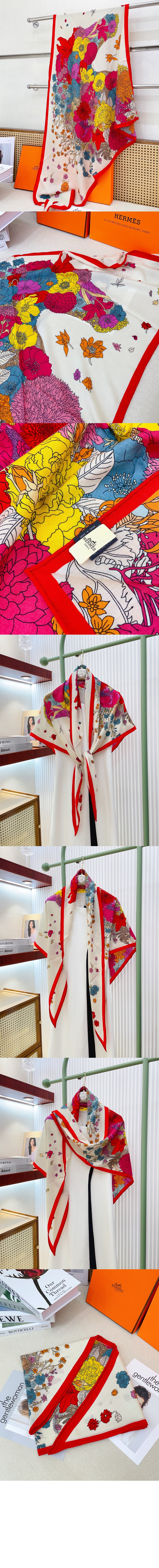 미러급레플리카사이트 | 명품레플리카 전문 쇼핑몰  | 퍼스트원 - Gentle Floral Cloak 자이언트 트라이앵글 &gt; 에르메스