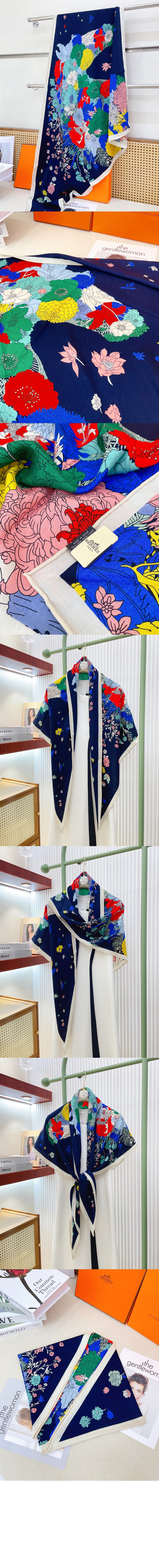 미러급레플리카사이트 | 명품레플리카 전문 쇼핑몰  | 퍼스트원 - Gentle Floral Cloak 자이언트 트라이앵글 &gt; 에르메스