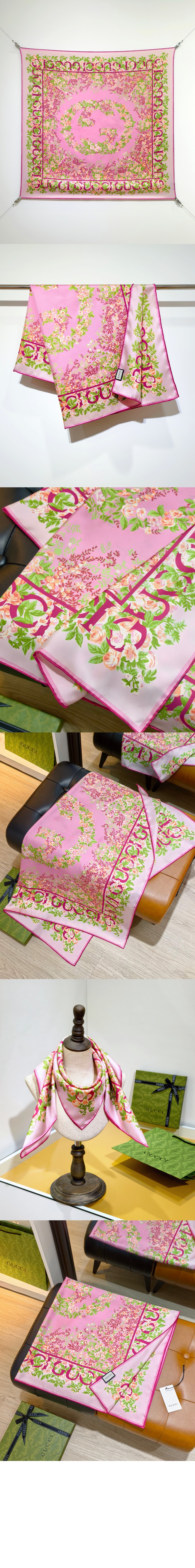 미러급레플리카사이트 | 명품레플리카 전문 쇼핑몰  | 퍼스트원 - 프린트 실크 까레 783157 &gt; 구찌