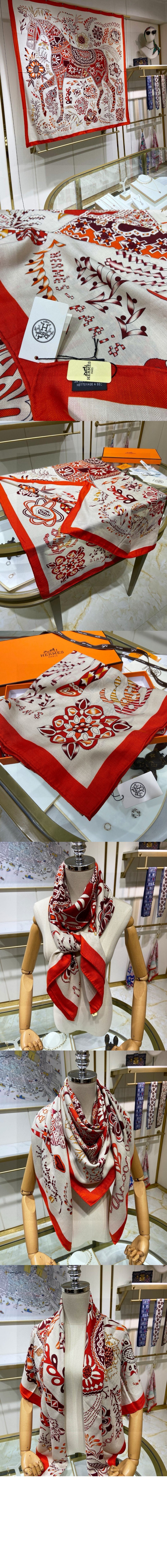 미러급레플리카사이트 | 명품레플리카 전문 쇼핑몰  | 퍼스트원 - En Attendant Ulysse 숄 140 > 에르메스