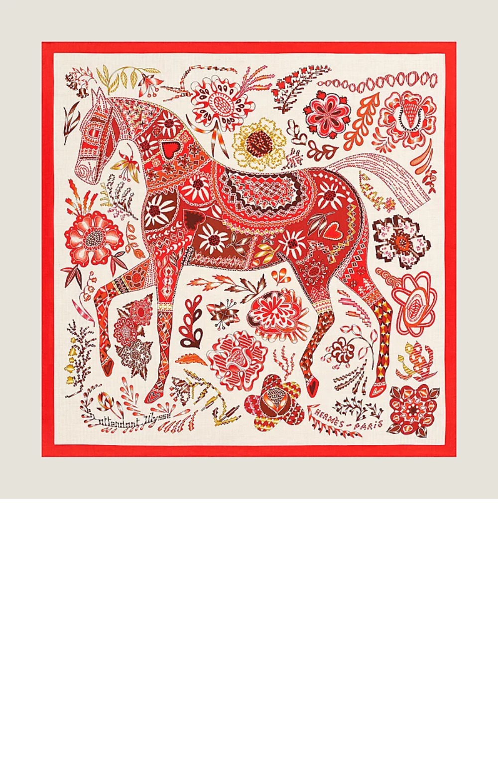 미러급레플리카사이트 | 명품레플리카 전문 쇼핑몰  | 퍼스트원 - En Attendant Ulysse 숄 140 > 에르메스