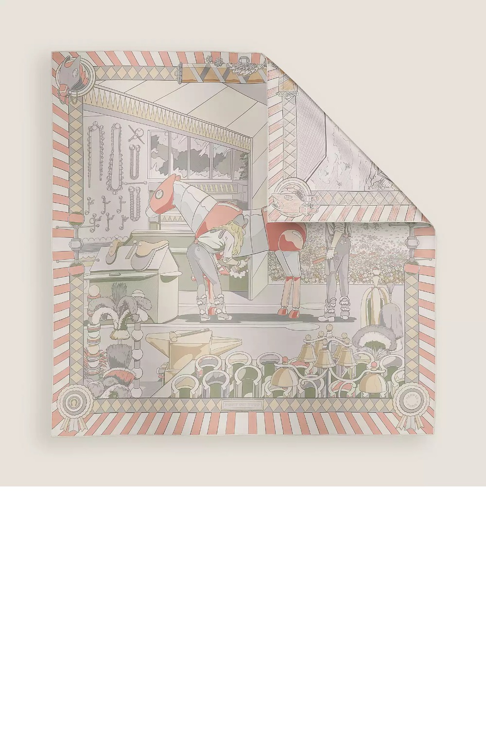 미러급레플리카사이트 | 명품레플리카 전문 쇼핑몰  | 퍼스트원 - Pony Pit Stop 더블 페이스 스카프 90 &gt; 에르메스