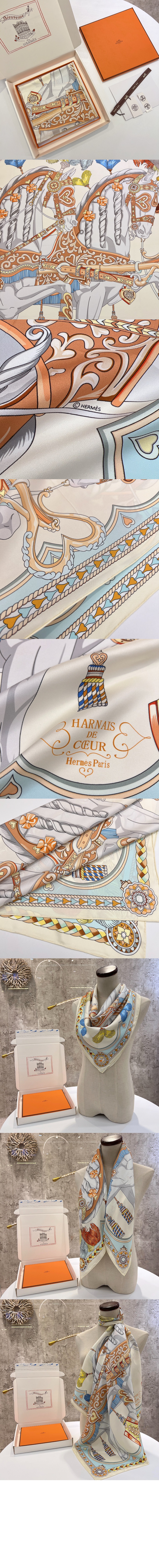 미러급레플리카사이트 | 명품레플리카 전문 쇼핑몰  | 퍼스트원 - Harnais de Coeur 스카프 90 &gt; 에르메스