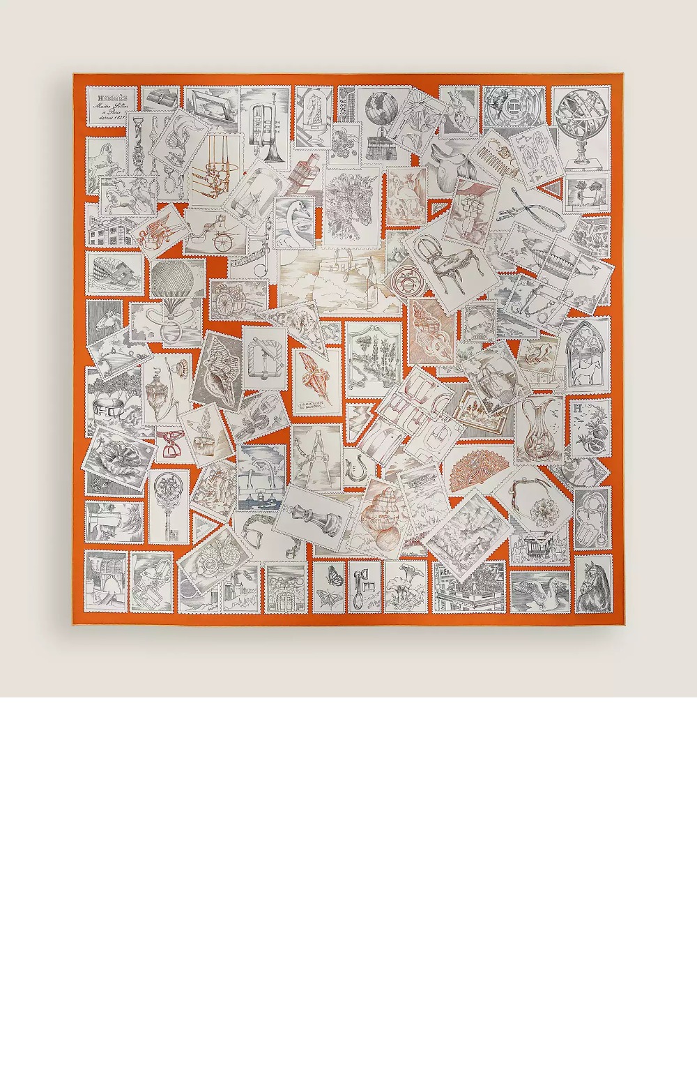 미러급레플리카사이트 | 명품레플리카 전문 쇼핑몰  | 퍼스트원 - Le Philateliste du Faubourg 스카프 90 &gt; 에르메스