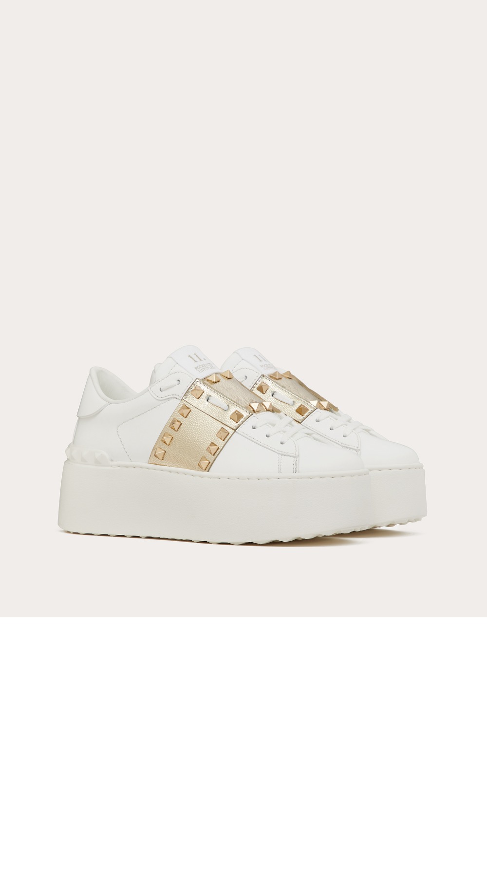 미러급레플리카사이트 | 명품레플리카 전문 쇼핑몰  | 퍼스트원 - 락스터드 언타이틀드 메탈릭 스트랩 카프스킨 플랫 &gt; 발렌티노