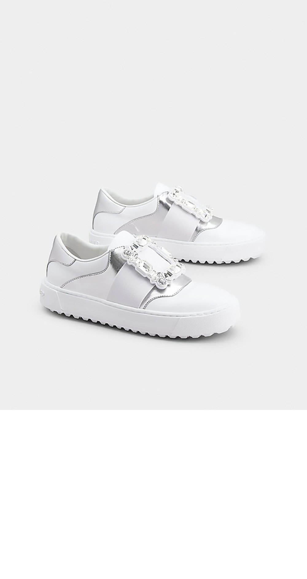 미러급레플리카사이트 | 명품레플리카 전문 쇼핑몰  | 퍼스트원 - 다이아몬드 버클 가죽 스니커즈 6873 &gt; 로저비비에