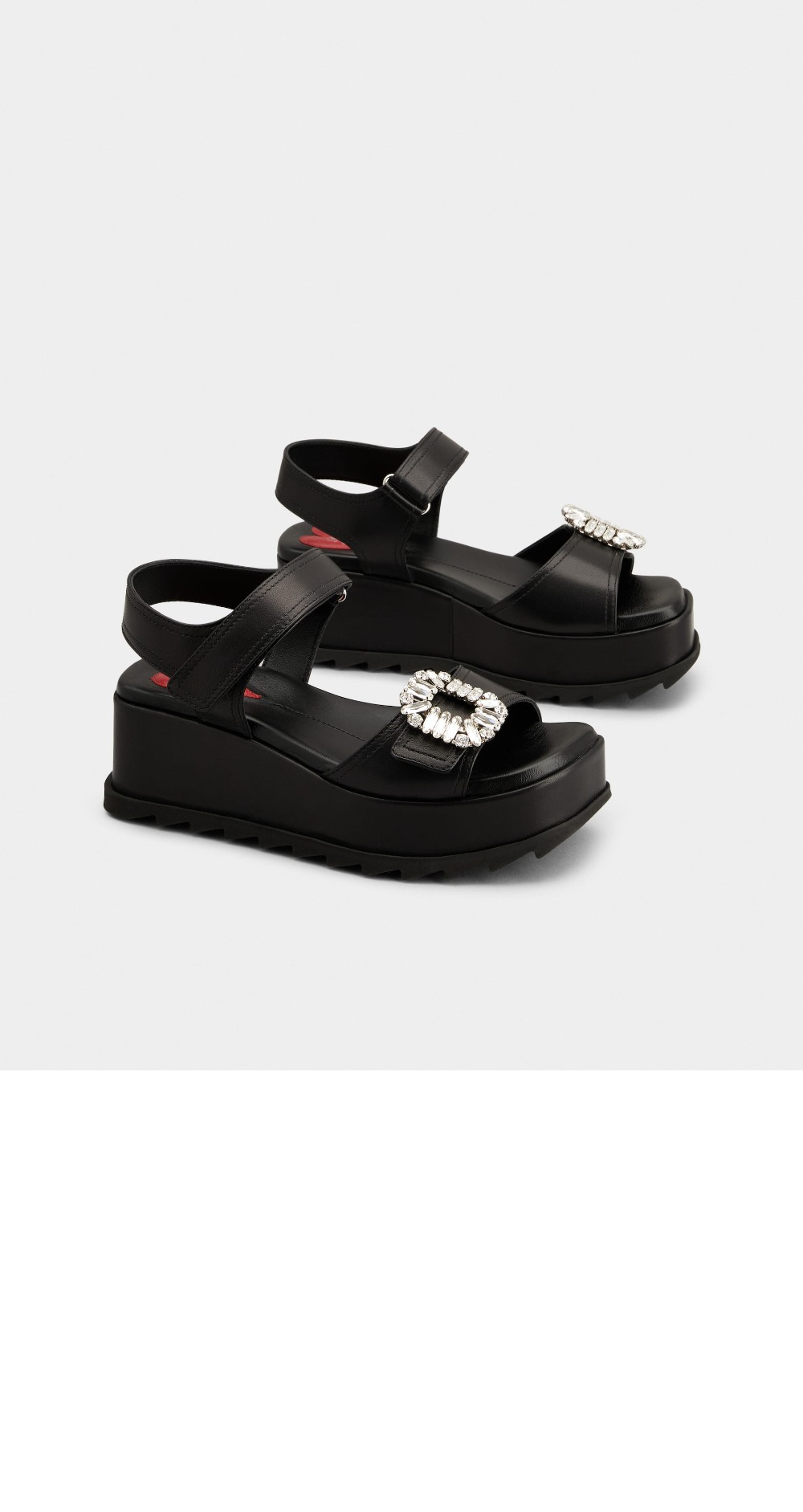 미러급레플리카사이트 | 명품레플리카 전문 쇼핑몰  | 퍼스트원 - 슬라이디 비브 가죽 웨지 샌들 7754 &gt; 로저비비에