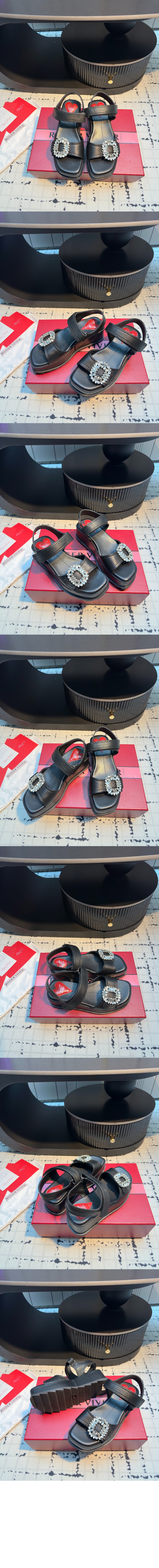 미러급레플리카사이트 | 명품레플리카 전문 쇼핑몰  | 퍼스트원 - 슬라이디 비브 가죽 웨지 샌들 7754 &gt; 로저비비에