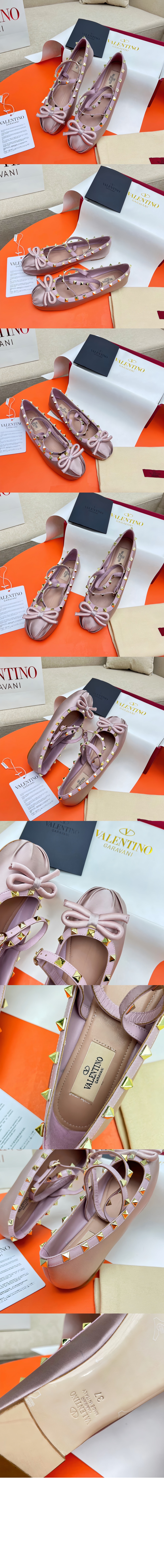 미러급레플리카사이트 | 명품레플리카 전문 쇼핑몰  | 퍼스트원 - 나파 가죽 락스터드 발레리나 &gt; 발렌티노