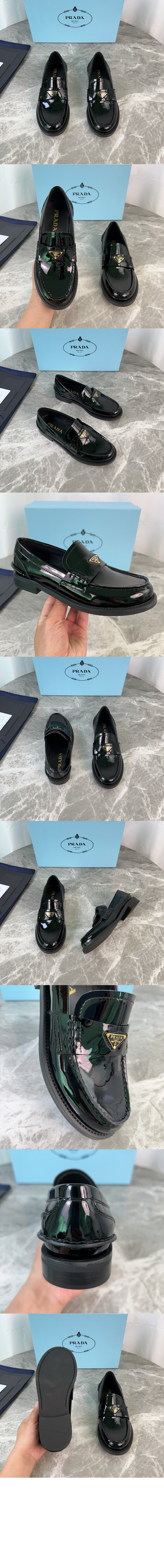 미러급레플리카사이트 | 명품레플리카 전문 쇼핑몰  | 퍼스트원 - 브러쉬드 가죽 로퍼 1D813N &gt; 프라다