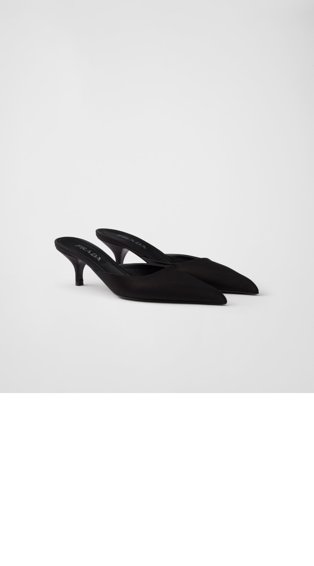 미러급레플리카사이트 | 명품레플리카 전문 쇼핑몰  | 퍼스트원 - 새틴 뮬 1I975N > 프라다