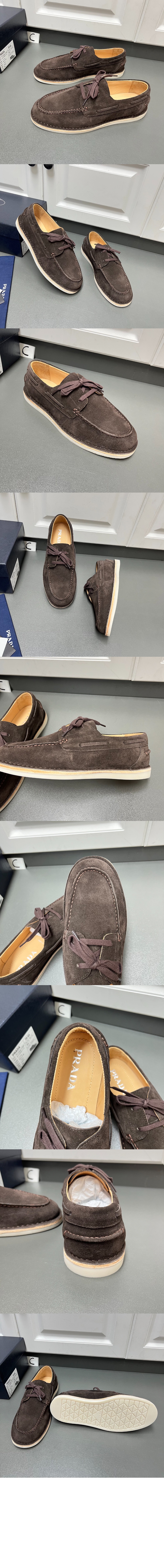 미러급레플리카사이트 | 명품레플리카 전문 쇼핑몰  | 퍼스트원 - 스웨이드 레이스업 슈즈 2EC137 &gt; 프라다