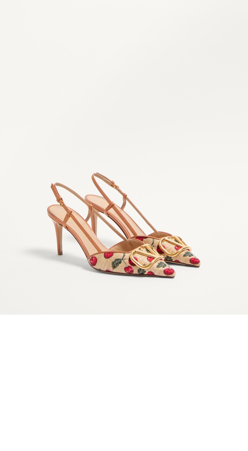 미러급레플리카사이트 | 명품레플리카 전문 쇼핑몰  | 퍼스트원 - 브이로고 시그니처 체리픽 패턴 슬링백 펌프스 &gt; 발렌티노