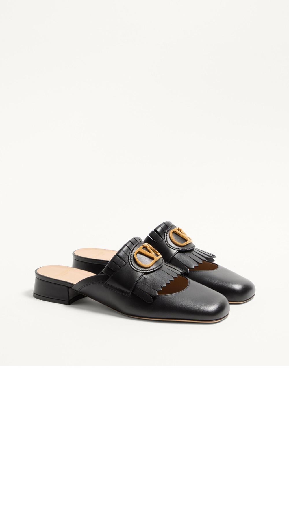 미러급레플리카사이트 | 명품레플리카 전문 쇼핑몰  | 퍼스트원 - 브이로고 시그니처 프린지 장식 카프스킨 모카신 뮬 &gt; 발렌티노