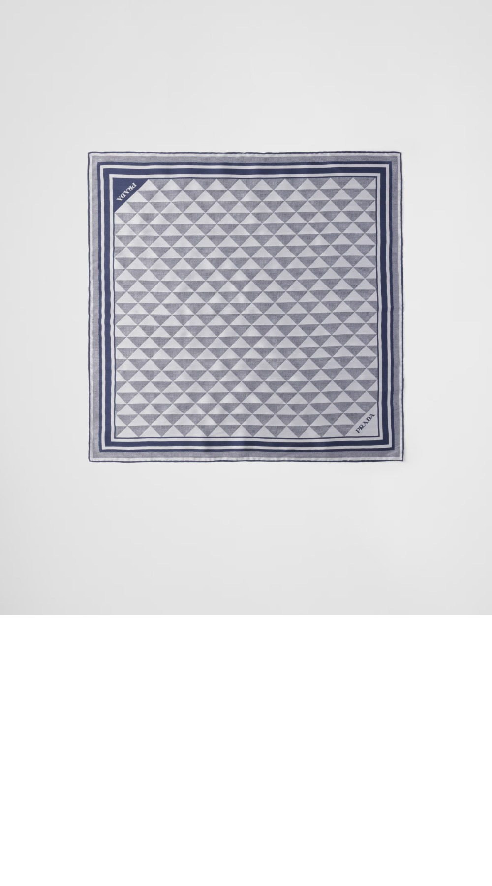 미러급레플리카사이트 | 명품레플리카 전문 쇼핑몰  | 퍼스트원 - 프린트 실크 스카프 1FF004 &gt; 프라다