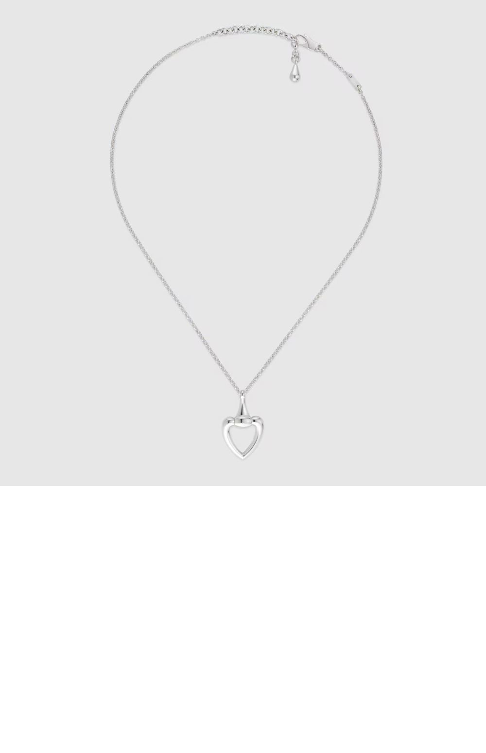 미러급레플리카사이트 | 명품레플리카 전문 쇼핑몰  | 퍼스트원 - 하트 펜던트 목걸이 814785 &gt; 구찌