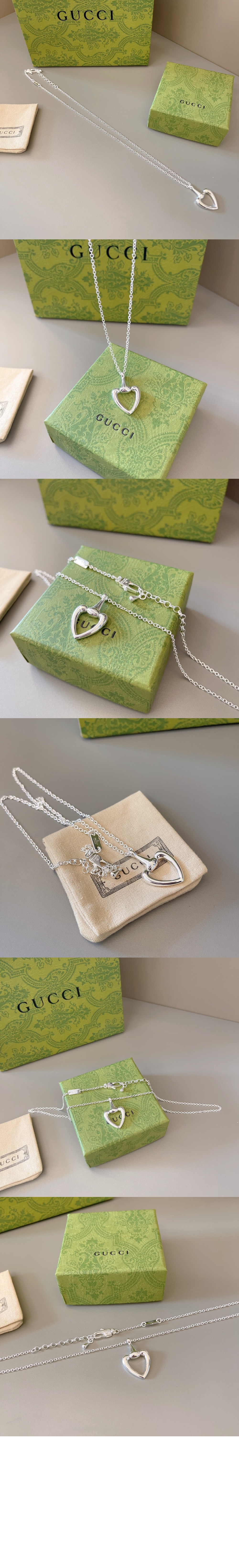 미러급레플리카사이트 | 명품레플리카 전문 쇼핑몰  | 퍼스트원 - 하트 펜던트 목걸이 814785 &gt; 구찌