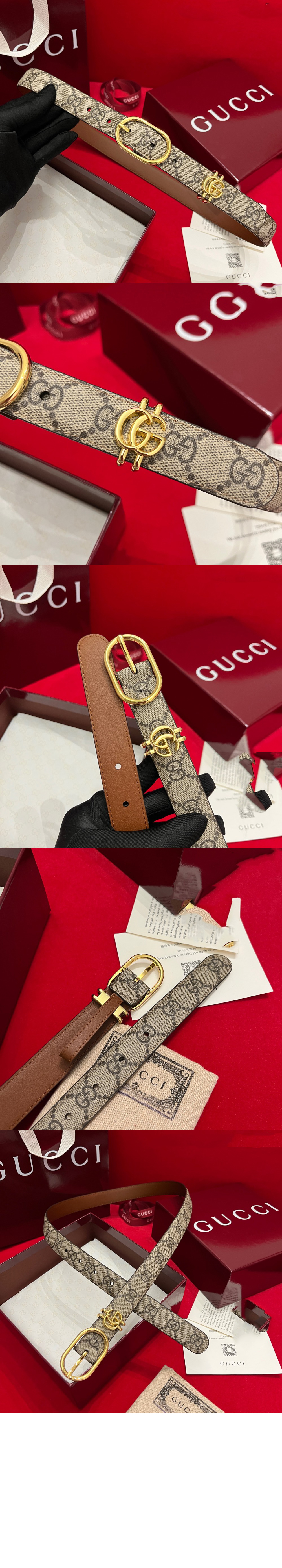 미러급레플리카사이트 | 명품레플리카 전문 쇼핑몰  | 퍼스트원 - 타원형 버클 GG 벨트 813004 &gt; 구찌