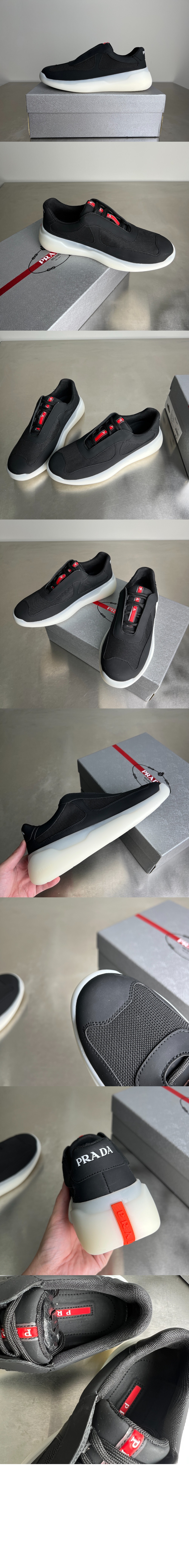 미러급레플리카사이트 | 명품레플리카 전문 쇼핑몰  | 퍼스트원 - 니트 스니커즈 3S6421 &gt; 프라다