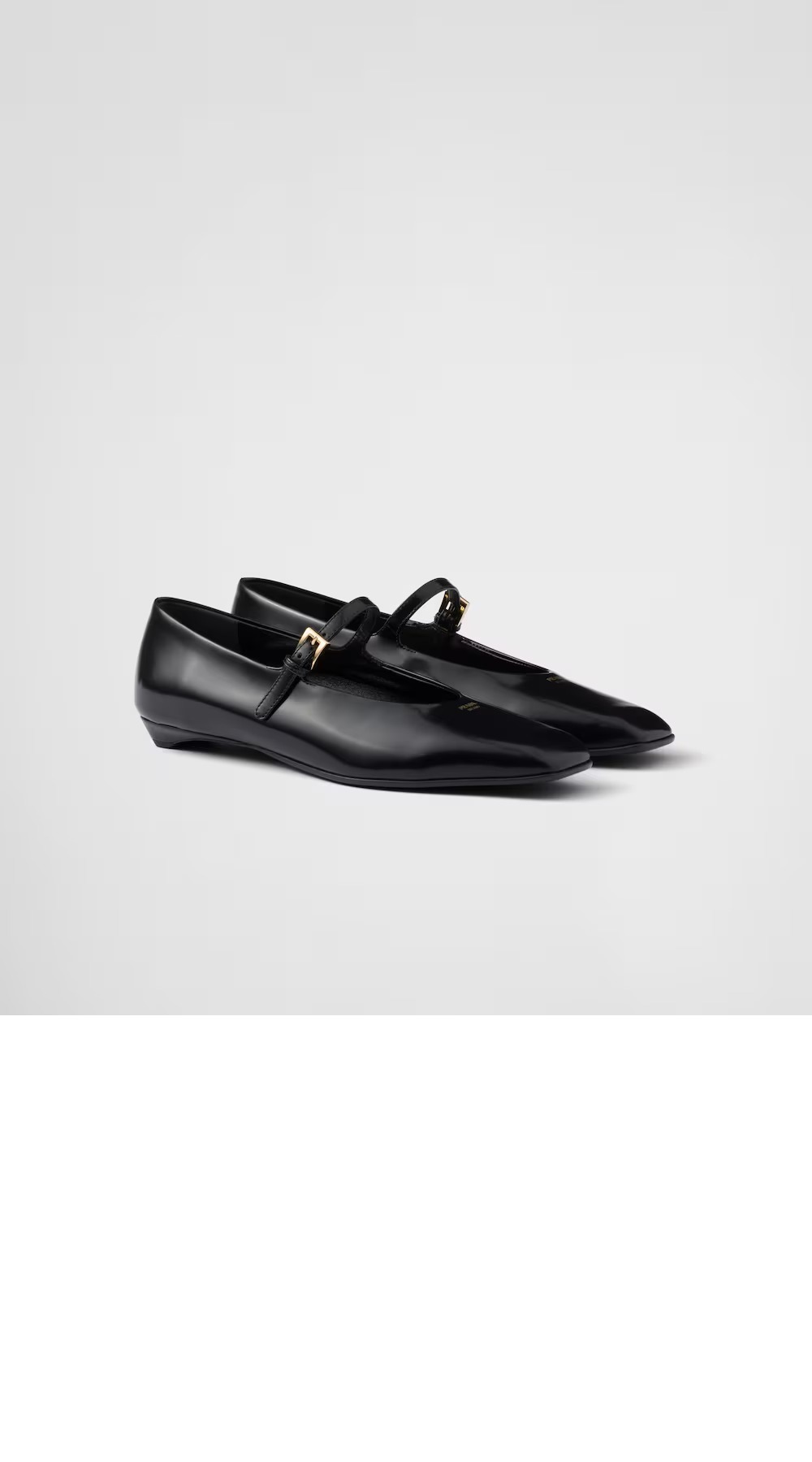 미러급레플리카사이트 | 명품레플리카 전문 쇼핑몰  | 퍼스트원 - 브러쉬드 레더 메리 제인 발레리나 1F826N &gt; 프라다