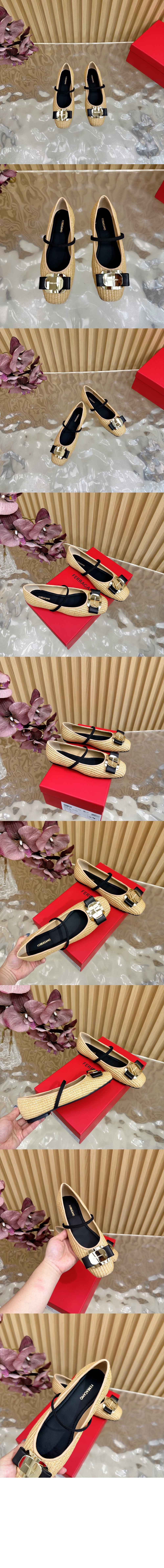 미러급레플리카사이트 | 명품레플리카 전문 쇼핑몰  | 퍼스트원 - 뉴 바라 플레이트 발레 플랫 01K063 &gt; 페레가모