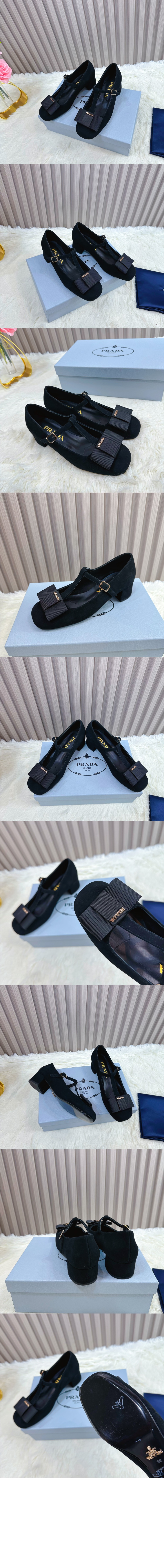 미러급레플리카사이트 | 명품레플리카 전문 쇼핑몰  | 퍼스트원 - 메리제인 벨벳 펌프스 1I818N &gt; 프라다