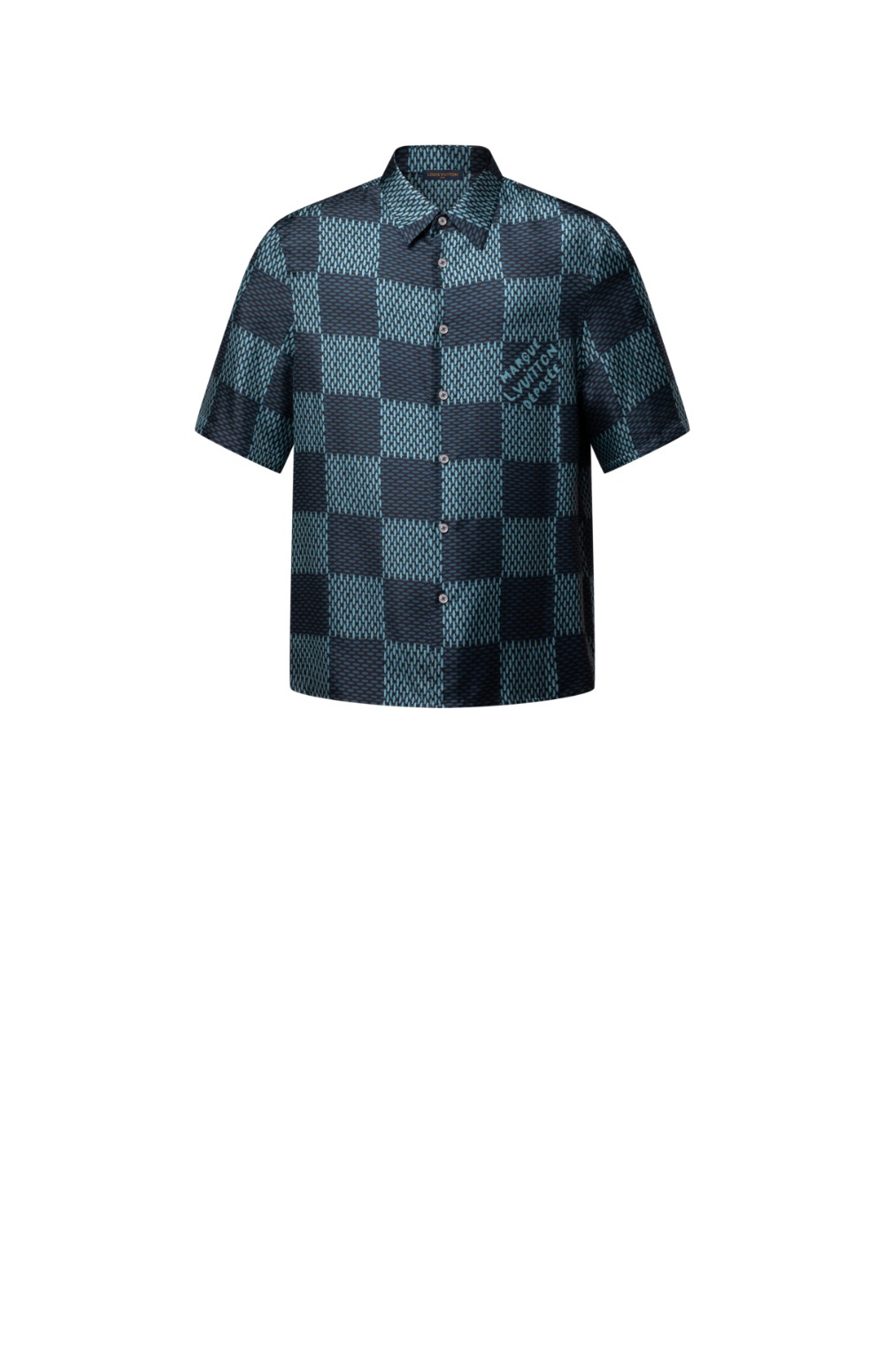 미러급레플리카사이트 | 명품레플리카 전문 쇼핑몰  | 퍼스트원 - 다미에 반팔 실크 셔츠 &gt; 루이비통