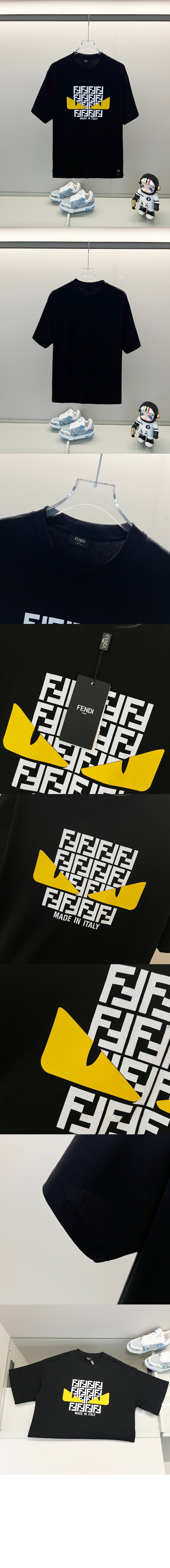 미러급레플리카사이트 | 명품레플리카 전문 쇼핑몰  | 퍼스트원 - 몬스터 로고 프린트 반팔 &gt; 펜디