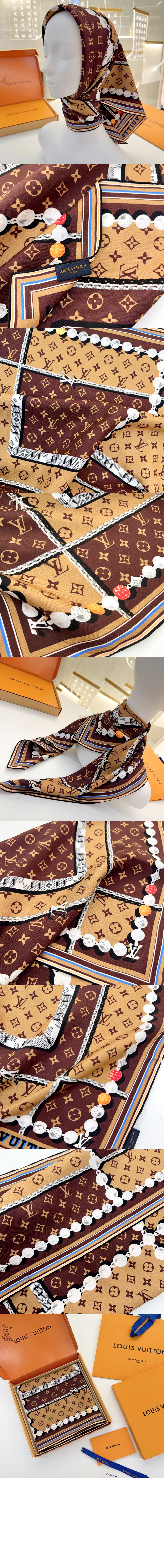 미러급레플리카사이트 | 명품레플리카 전문 쇼핑몰  | 퍼스트원 - 댄디 모노그램 (Dandy Monogram) 실크 스퀘어 M94848 &gt; 루이비통