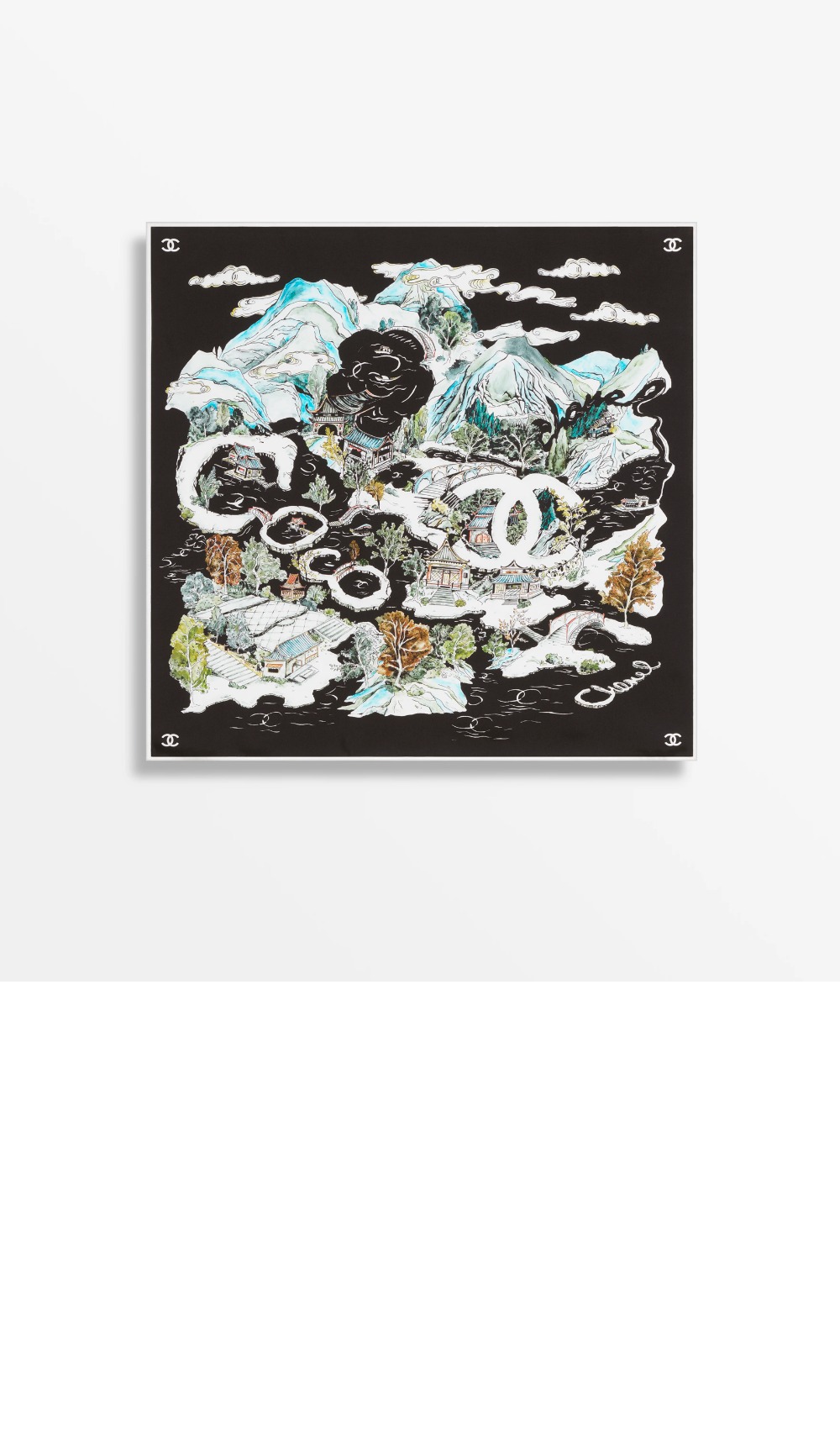 미러급레플리카사이트 | 명품레플리카 전문 쇼핑몰  | 퍼스트원 - 스퀘어 스카프 AAB102 &gt; 샤넬