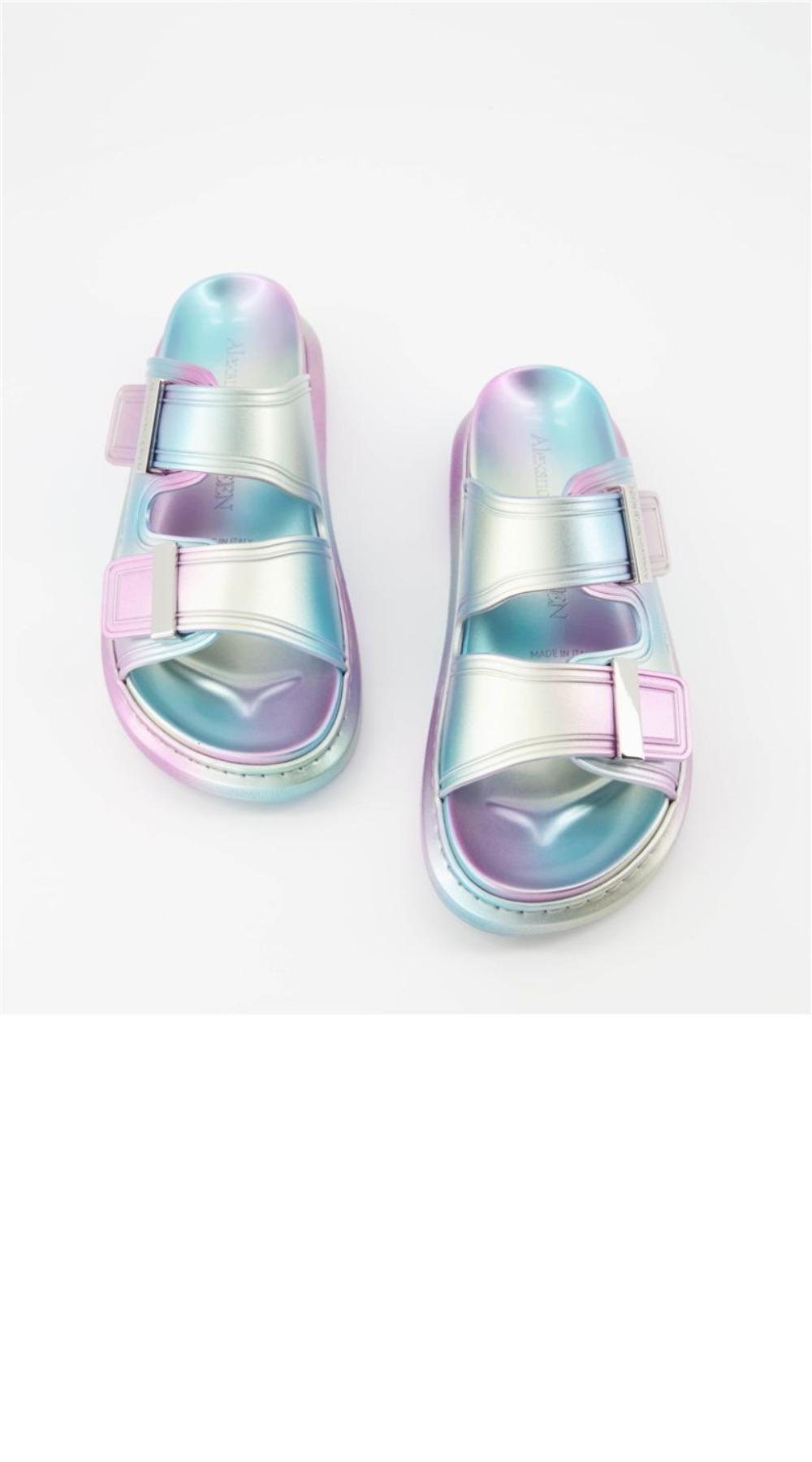 미러급레플리카사이트 | 명품레플리카 전문 쇼핑몰  | 퍼스트원 - 하이브리드 이리데슨트 버클 샌들 697095 &gt; 알렉산더맥퀸