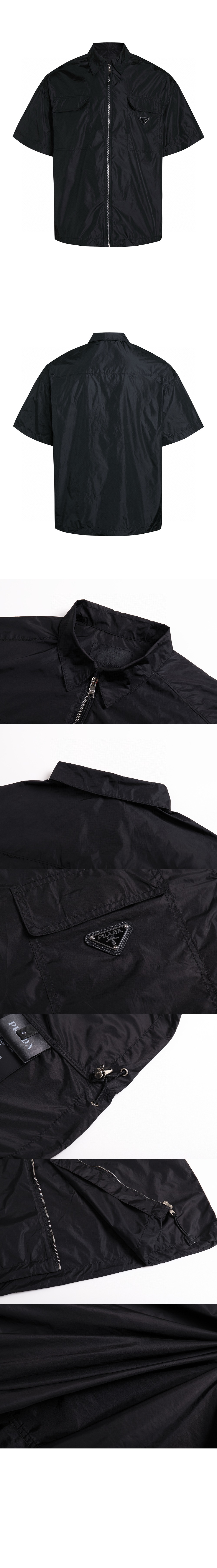 미러급레플리카사이트 | 명품레플리카 전문 쇼핑몰  | 퍼스트원 - 쇼트 슬리브 라이트 리나일론 셔츠 &gt; 프라다
