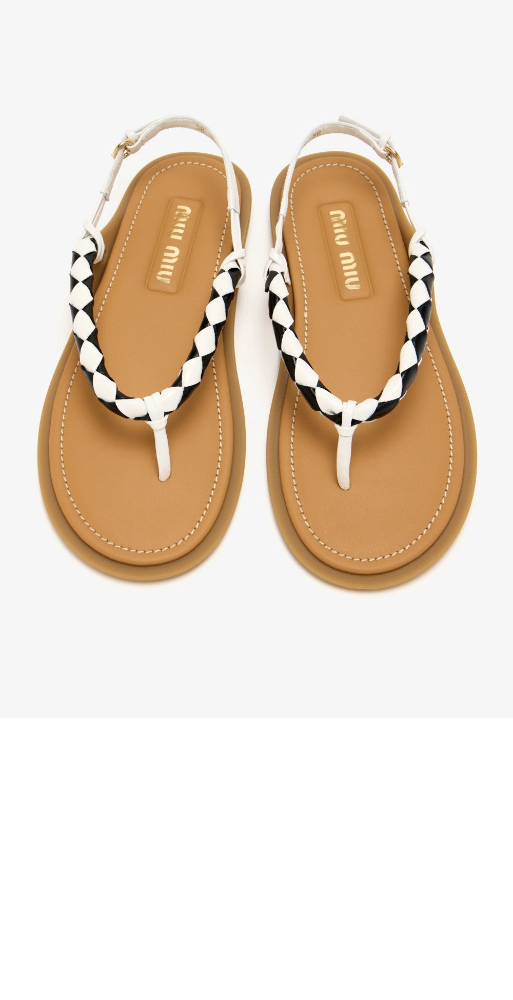 미러급레플리카사이트 | 명품레플리카 전문 쇼핑몰  | 퍼스트원 - 가죽 스트랩 샌들 5Y408E &gt; 미우미우