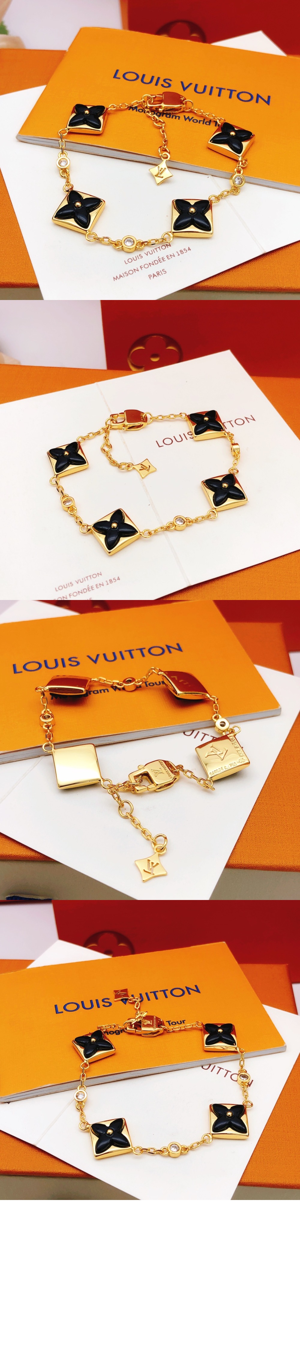 미러급레플리카사이트 | 명품레플리카 전문 쇼핑몰  | 퍼스트원 - 컬러 블라썸 BB 멀티 모티프 팔찌 Q05024 &gt; 루이비통