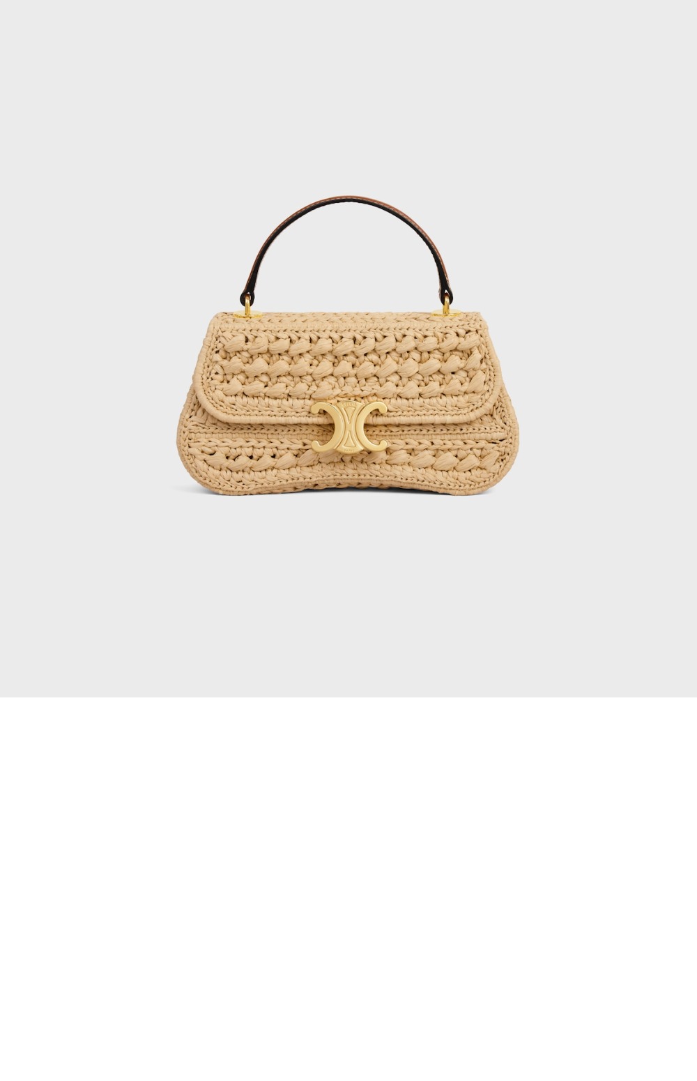 미러급레플리카사이트 | 명품레플리카 전문 쇼핑몰  | 퍼스트원 - 라피아 효과 텍스타일을 입은 틴 셀린 롤라 119862 &gt; 셀린느