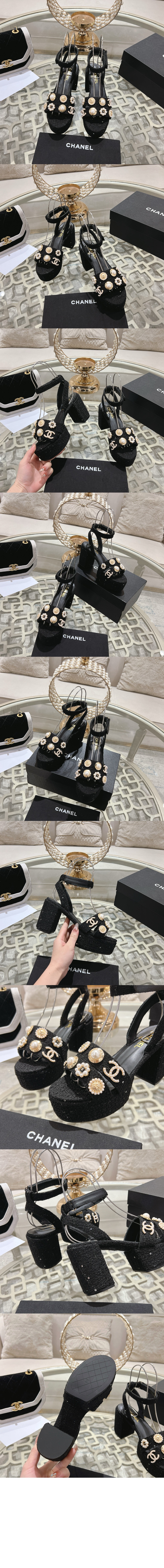 미러급레플리카사이트 | 명품레플리카 전문 쇼핑몰  | 퍼스트원 - 트위드 샌들 G46423 &gt; 샤넬
