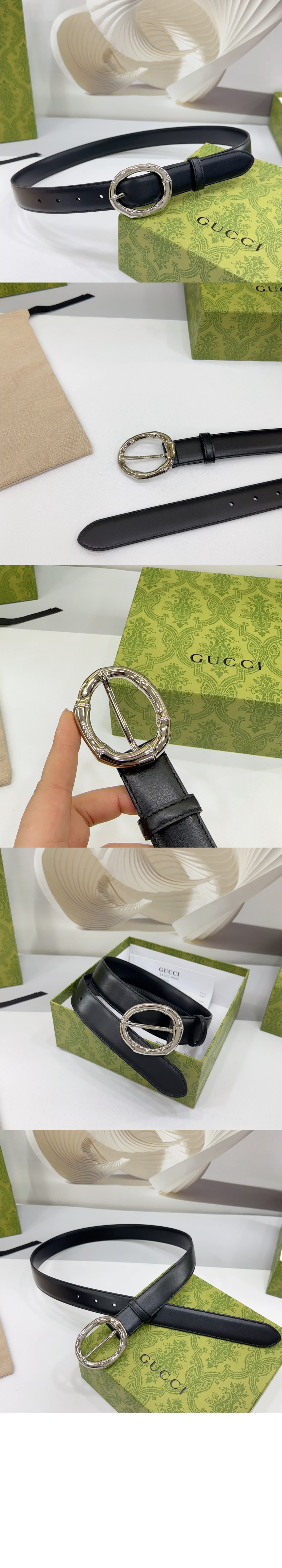 미러급레플리카사이트 | 명품레플리카 전문 쇼핑몰  | 퍼스트원 - 대나무 원형 버클 벨트 828270 &gt; 구찌