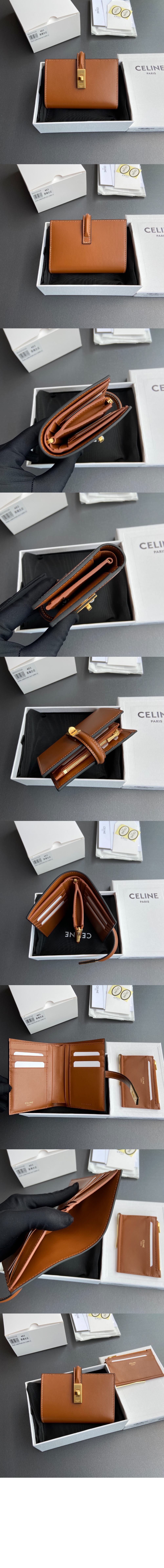 미러급레플리카사이트 | 명품레플리카 전문 쇼핑몰  | 퍼스트원 - 새틴 송아지 가죽 동전 지갑 10M483 &gt; 셀린느