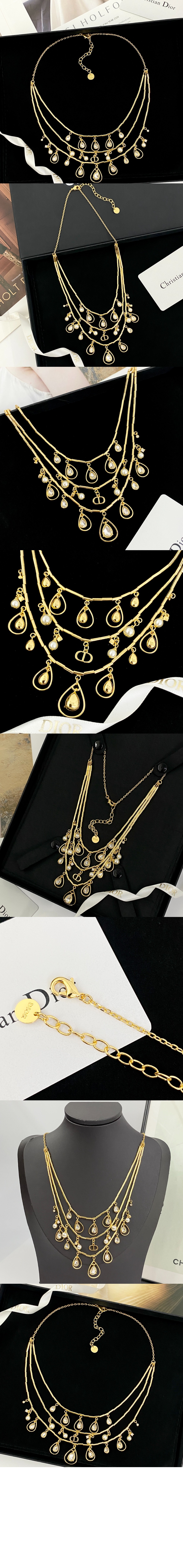 미러급레플리카사이트 | 명품레플리카 전문 쇼핑몰  | 퍼스트원 - D-Drop 목걸이  N3351 &gt; 디올